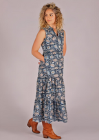Boho Tiered Maxi Dress Dahlia