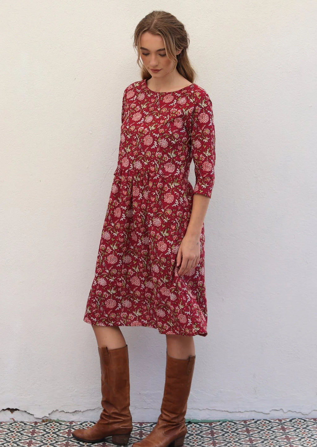 Briar Dress Cranberry