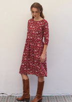 Briar Dress Cranberry