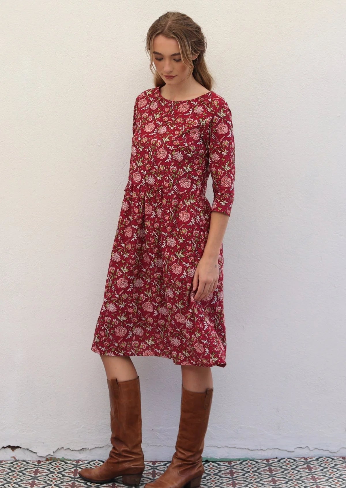 Briar Dress Cranberry