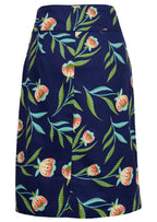 Mannequin back of skirt. 
