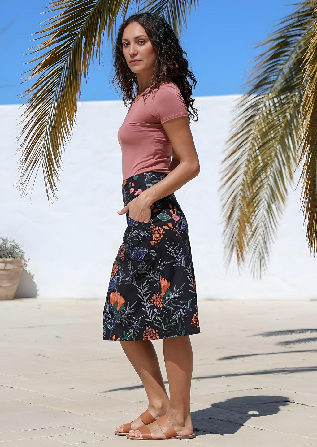 Bridgette Skirt Queen Protea