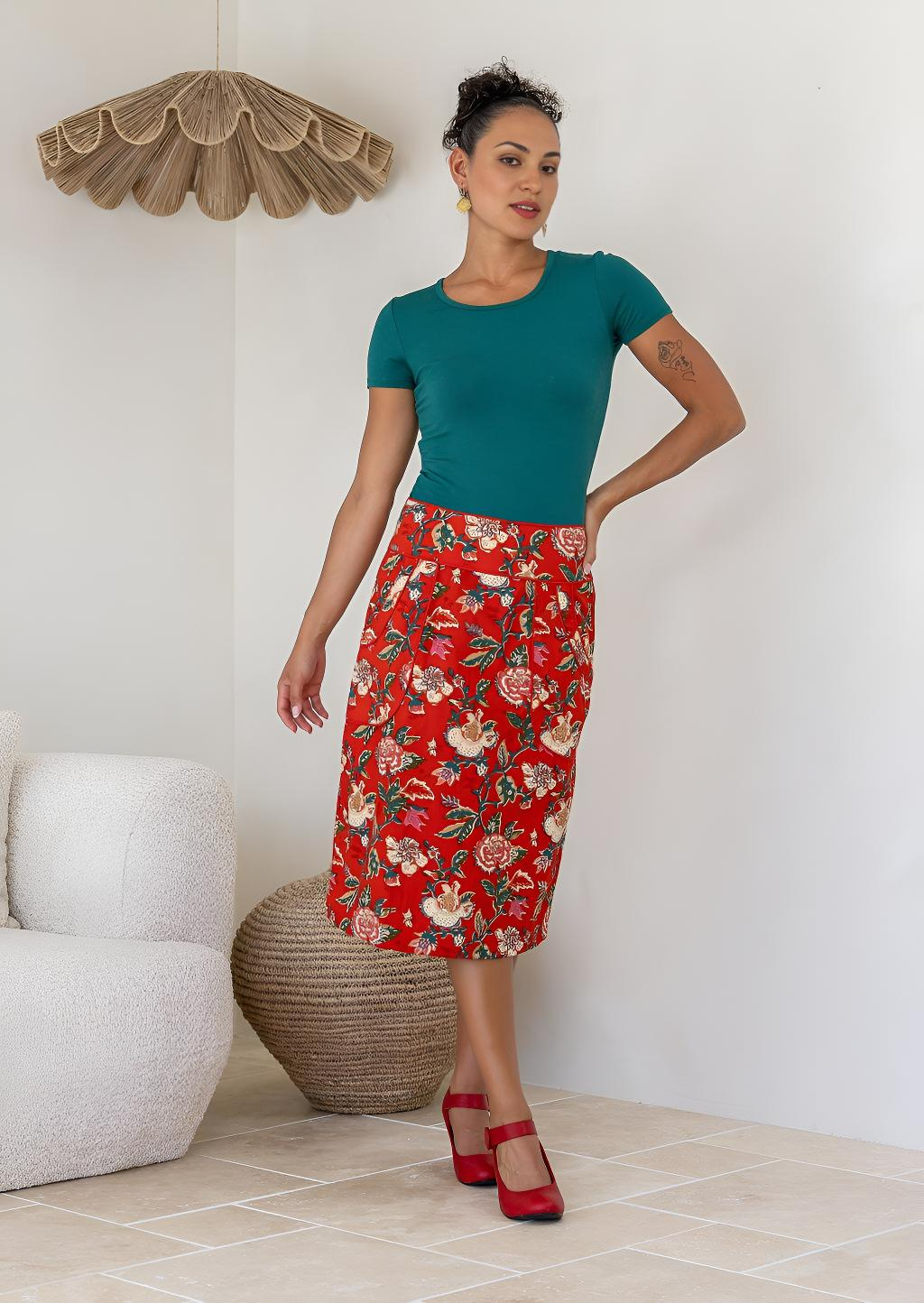 Bridgette Skirt Mistlerose