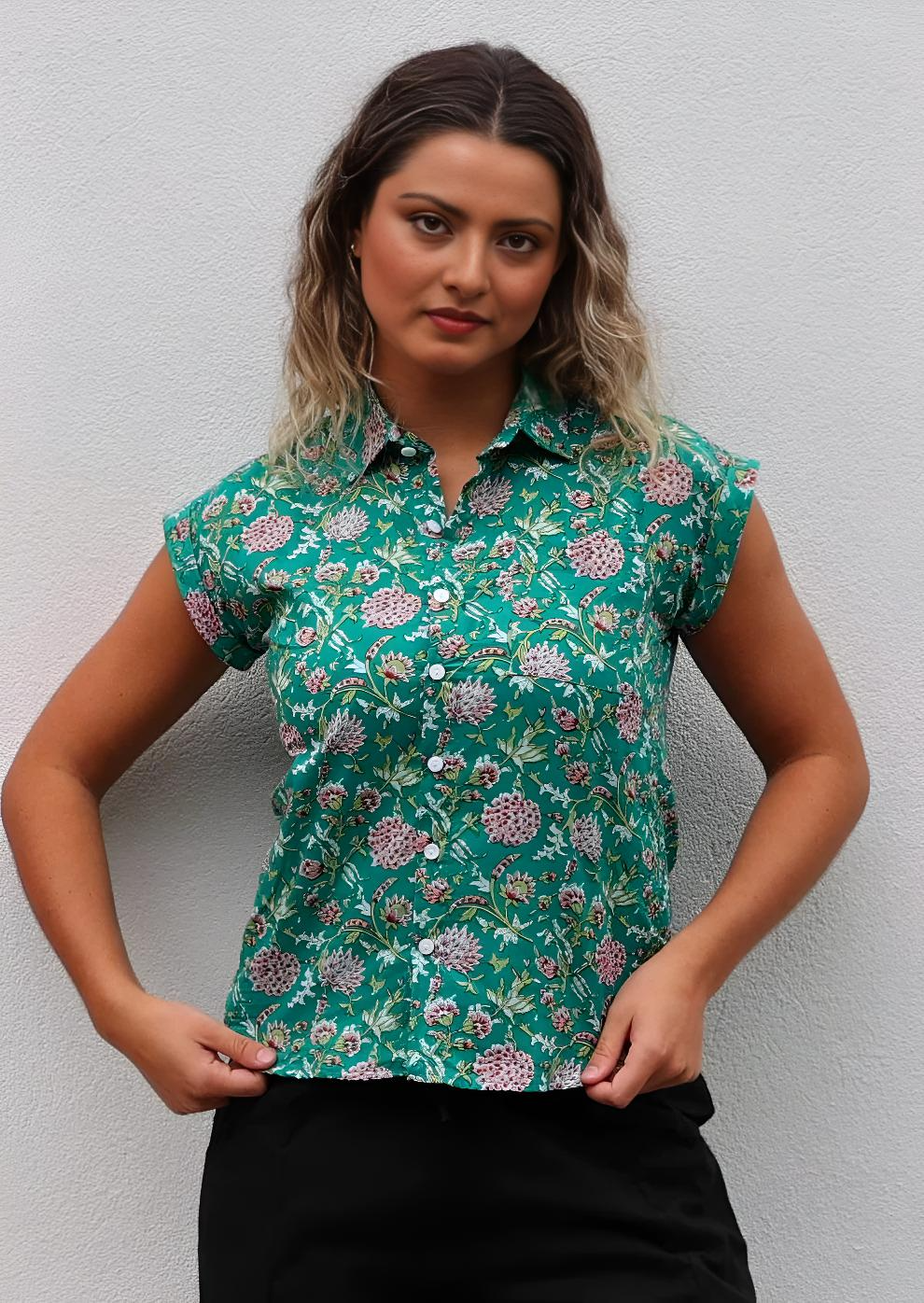 Button Up Shirt Juniper