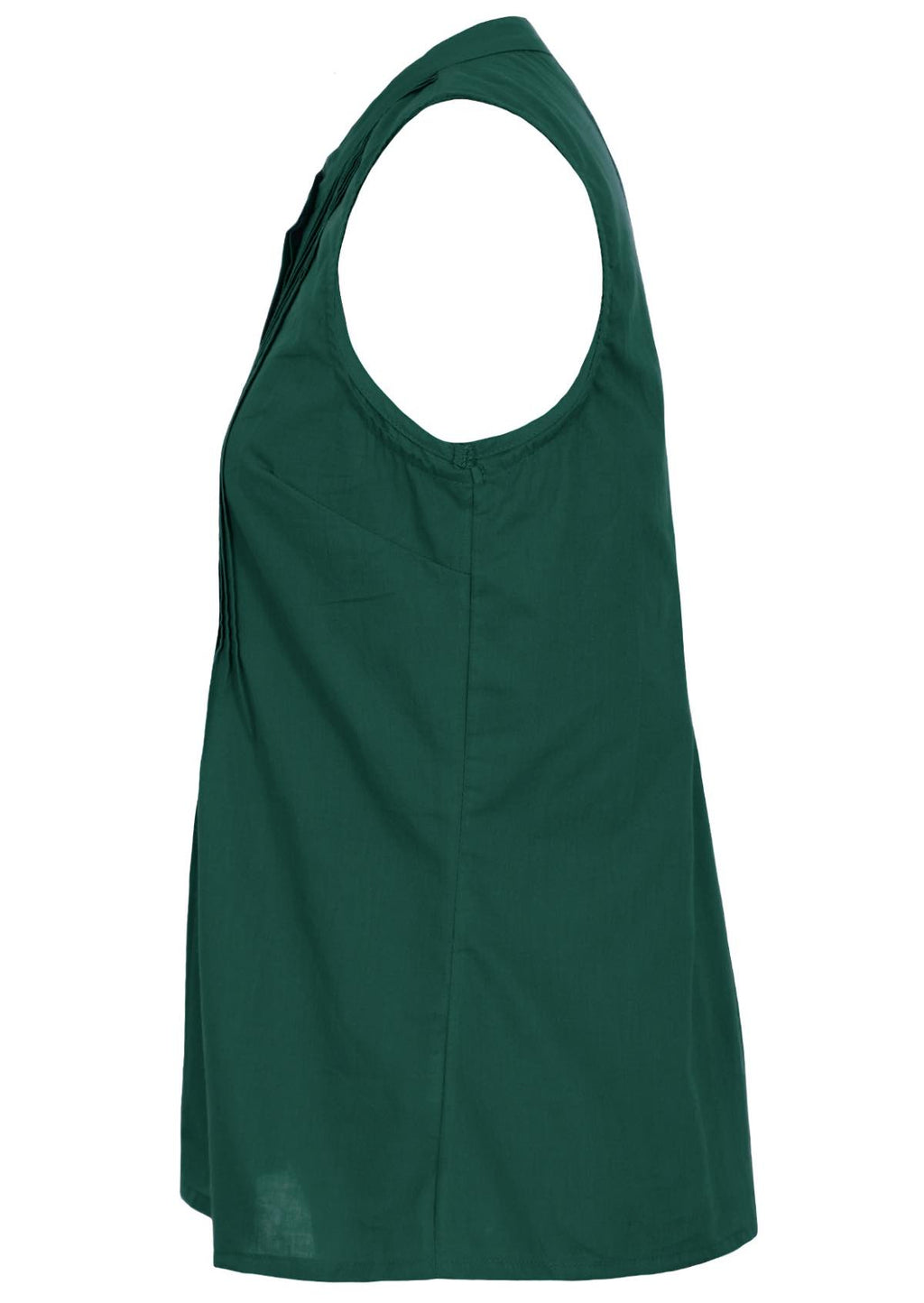 Camille Top Hunter Green