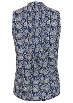 Camille Top Indigo