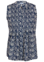 Camille Top Indigo