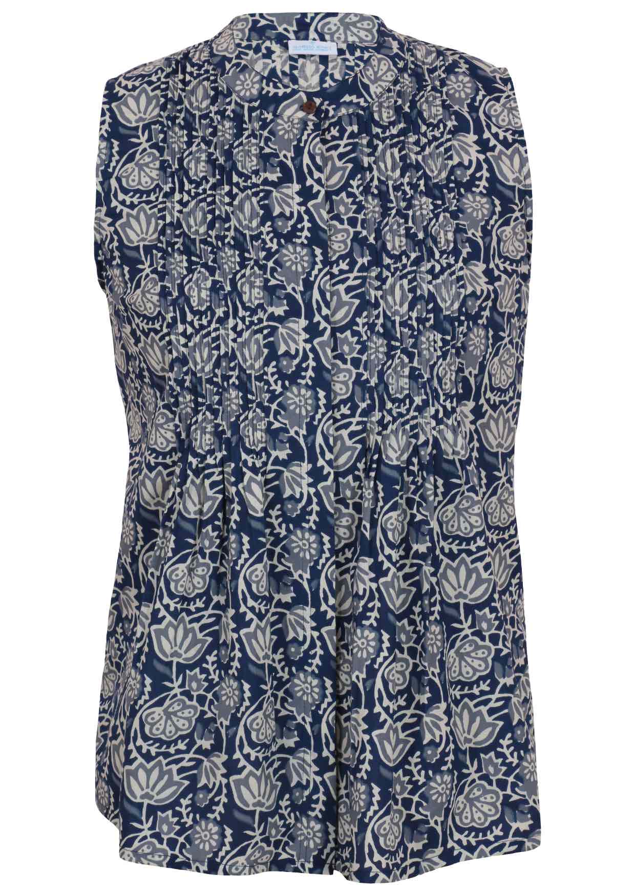Camille Top Indigo
