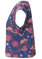 Chloe Top Moon Flower