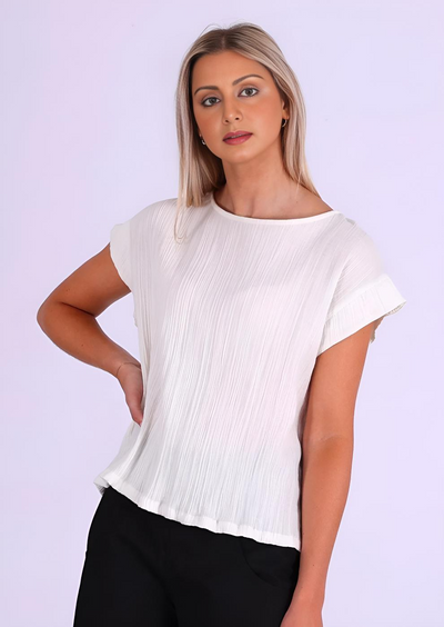 Chloe Top Natural White