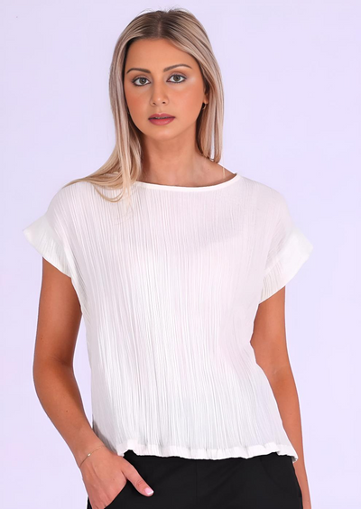 Chloe Top Natural White