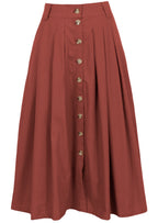 Cora Skirt Burnt Henna