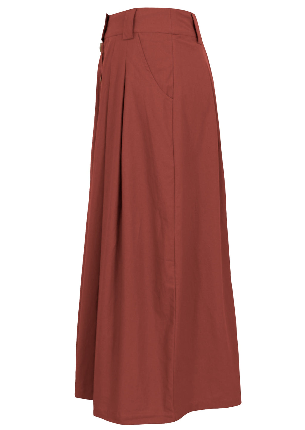 Cora Skirt Burnt Henna