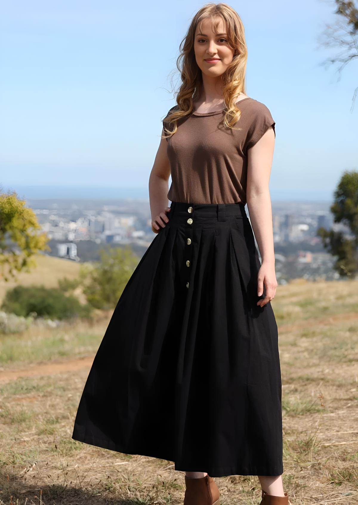 Cora Skirt Black
