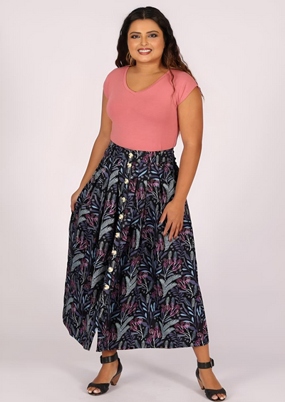 Cora Skirt Obsidian