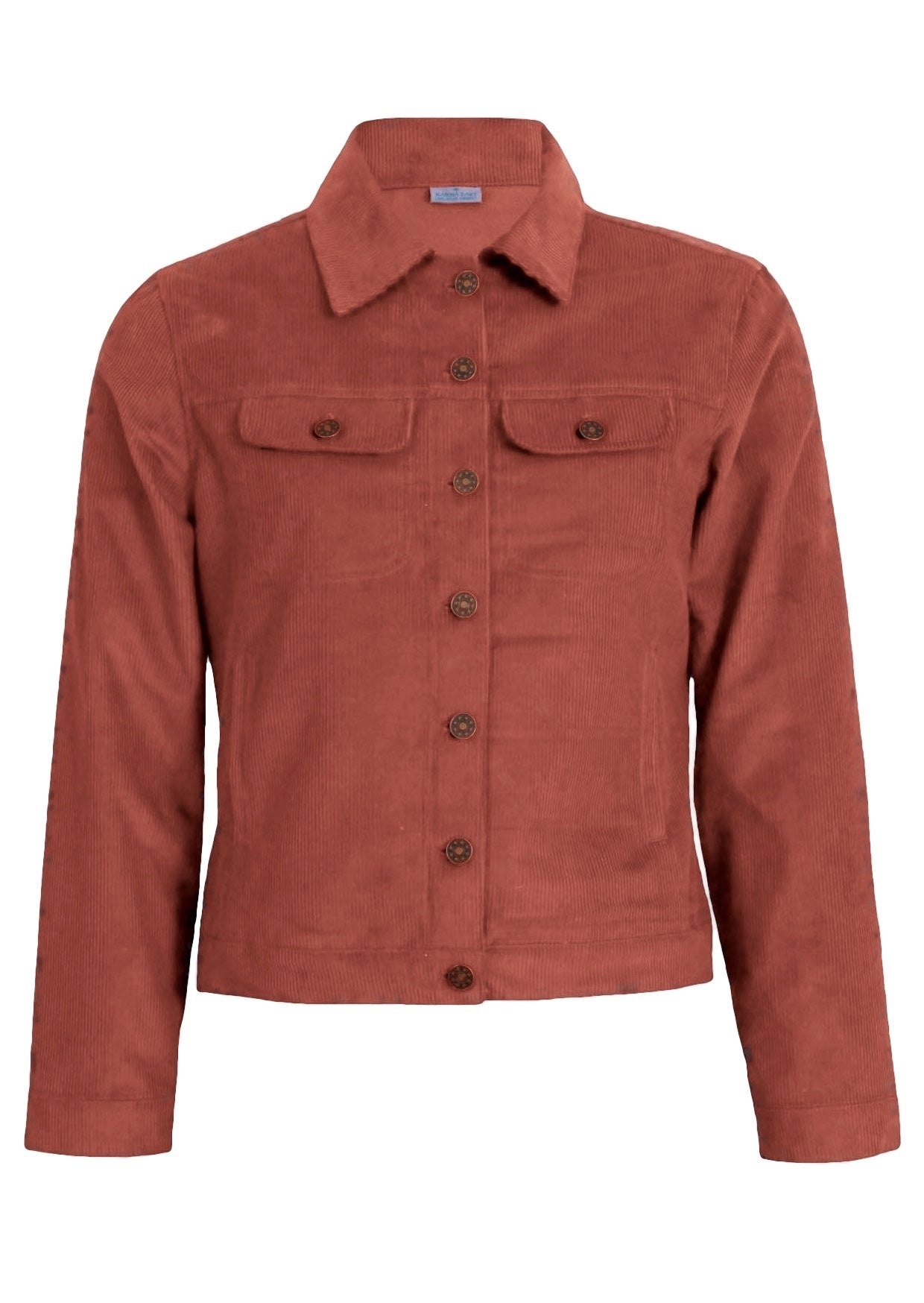 Corduroy Jacket Burnt Henna