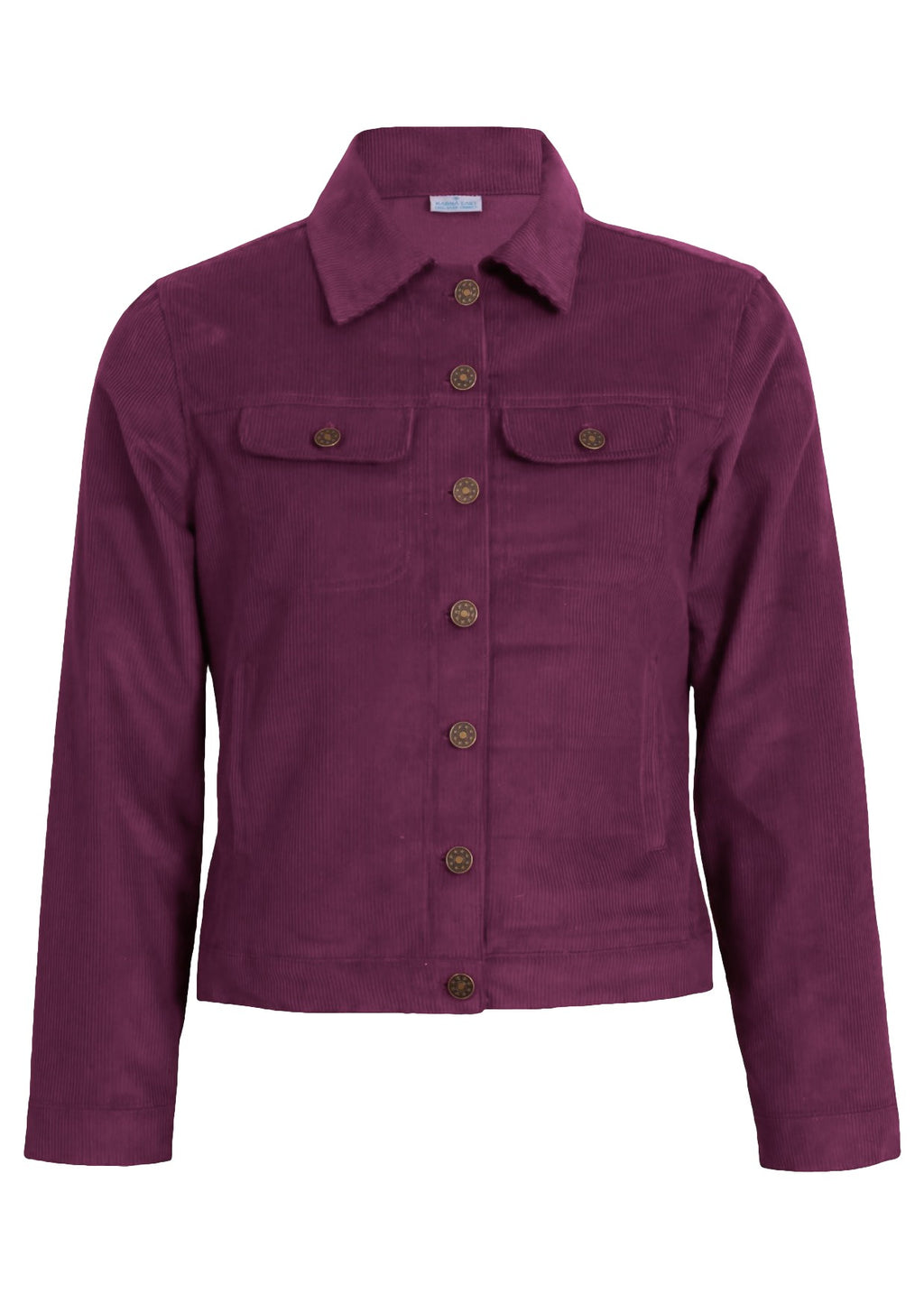 Corduroy Jacket Plum