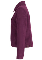 Corduroy Jacket Plum