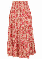 Dawn Maxi Skirt Rose