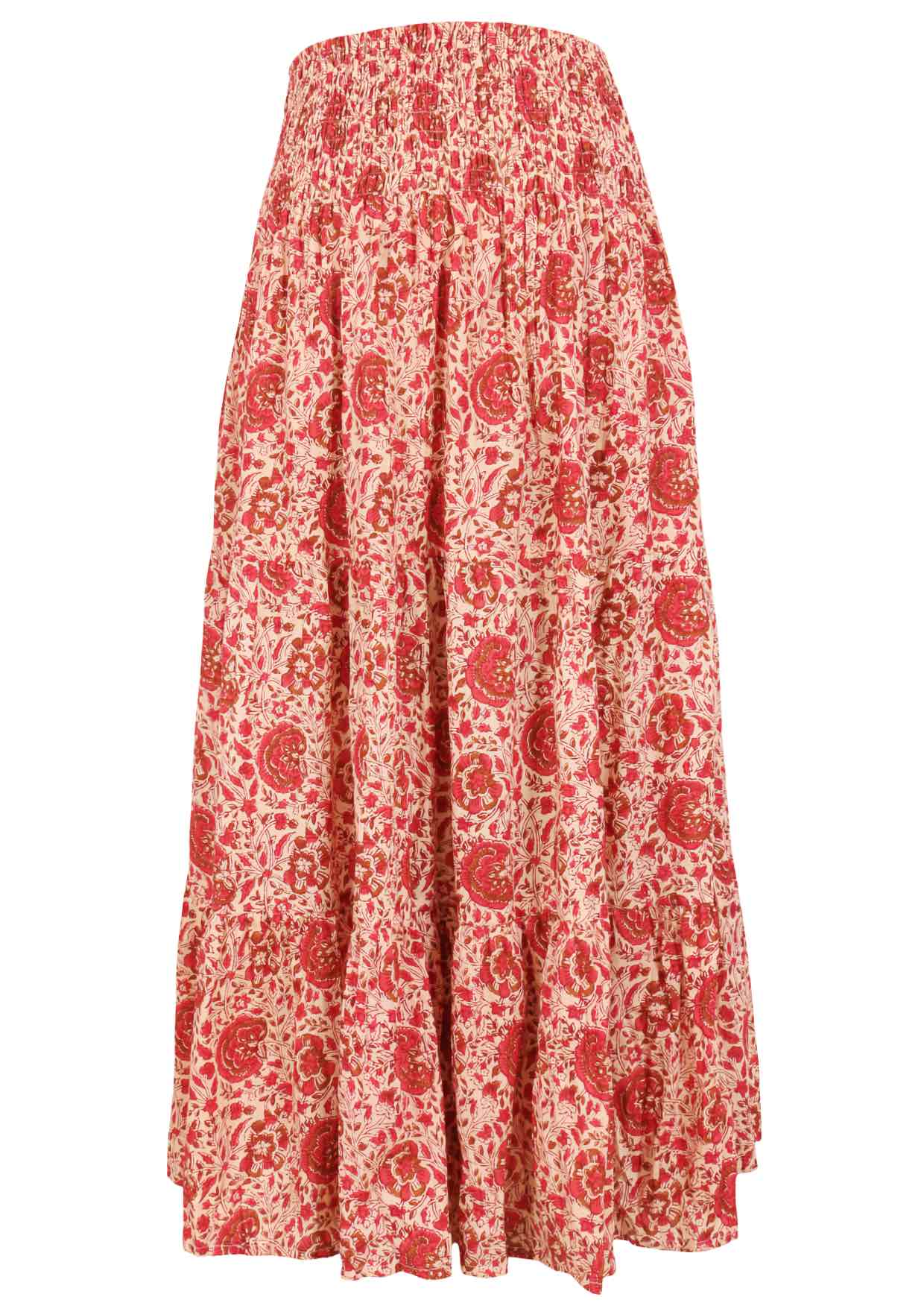Dawn Maxi Skirt Rose