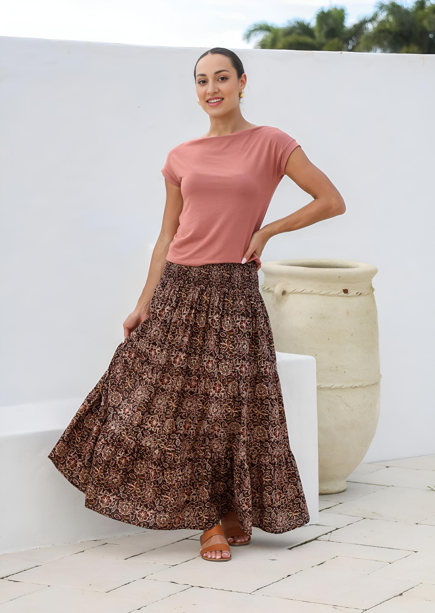 Dawn Maxi Skirt Mahika