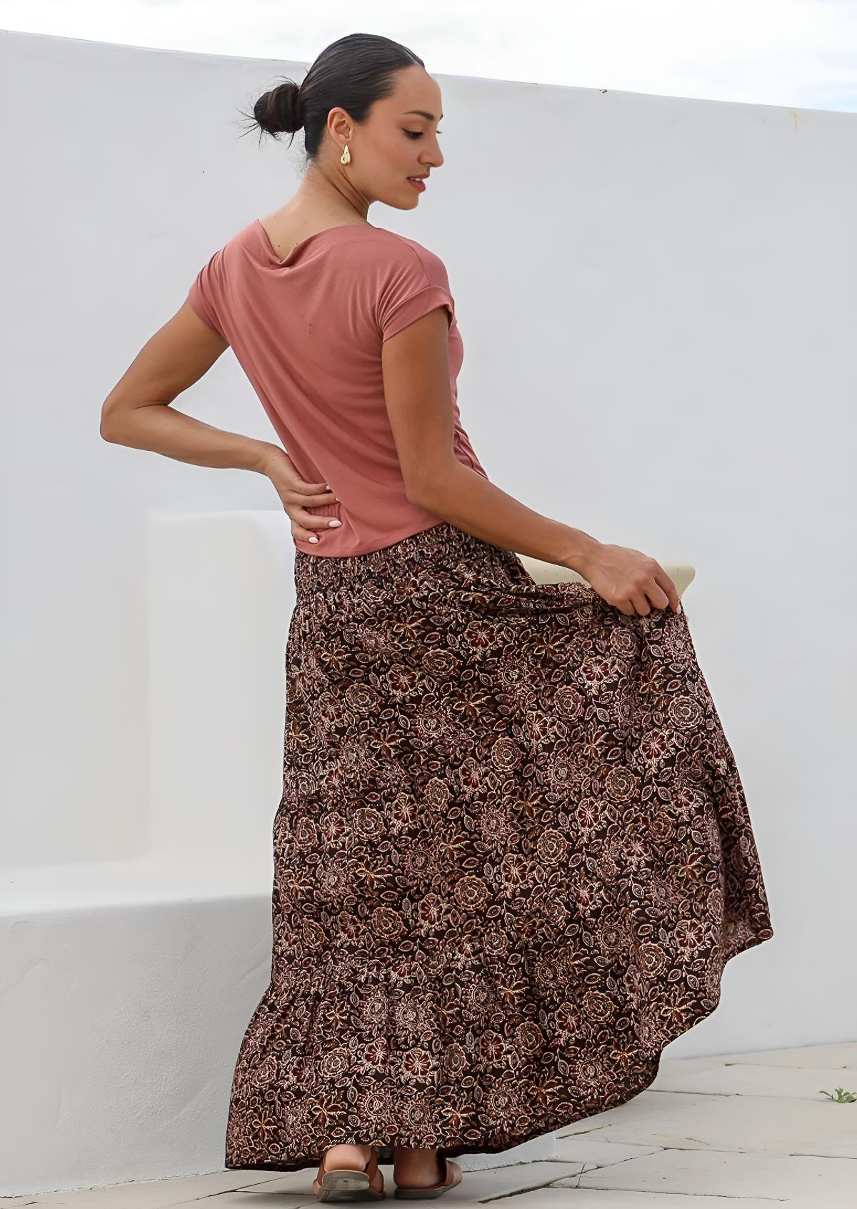 Dawn Maxi Skirt Mahika