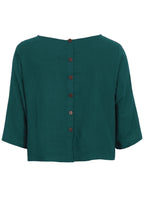 Demi Top Teal
