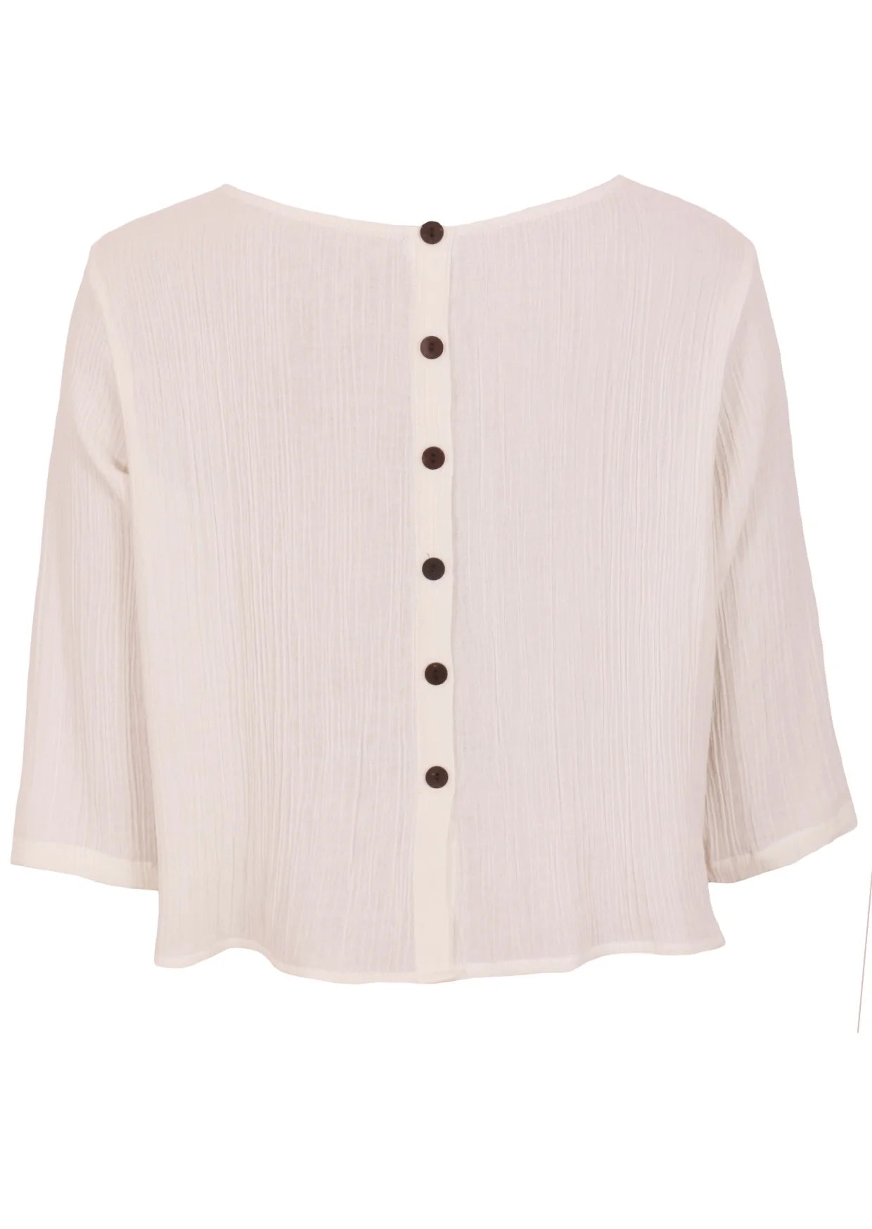 Demi Top Natural White