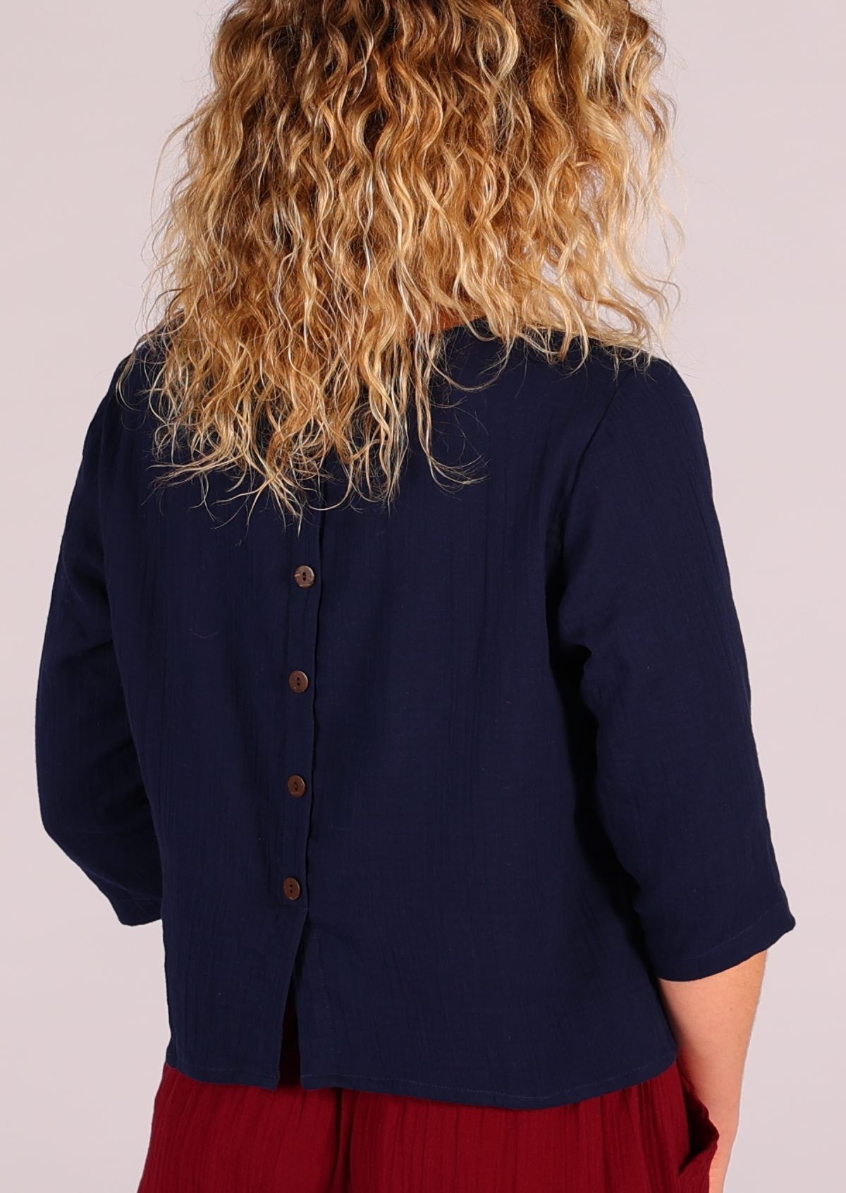 Demi Top Navy