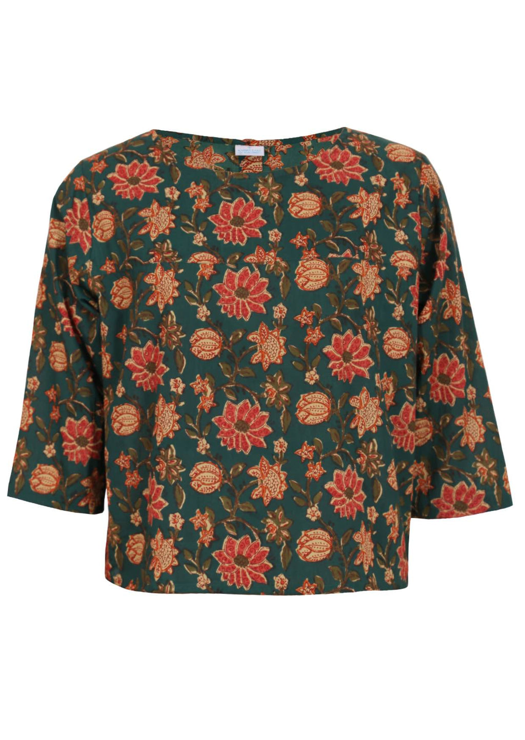 Demi Top Vanya Green