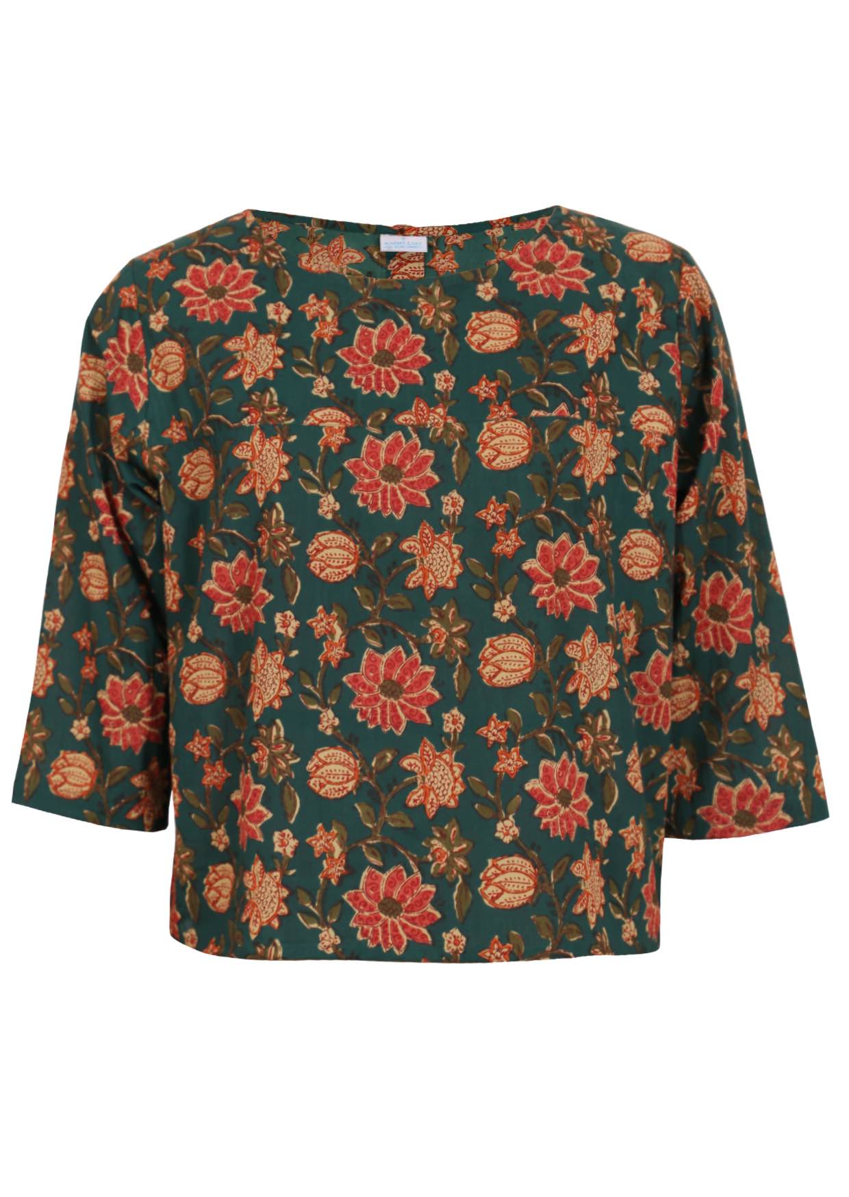 Demi Top Vanya Green