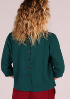 Demi Top Teal