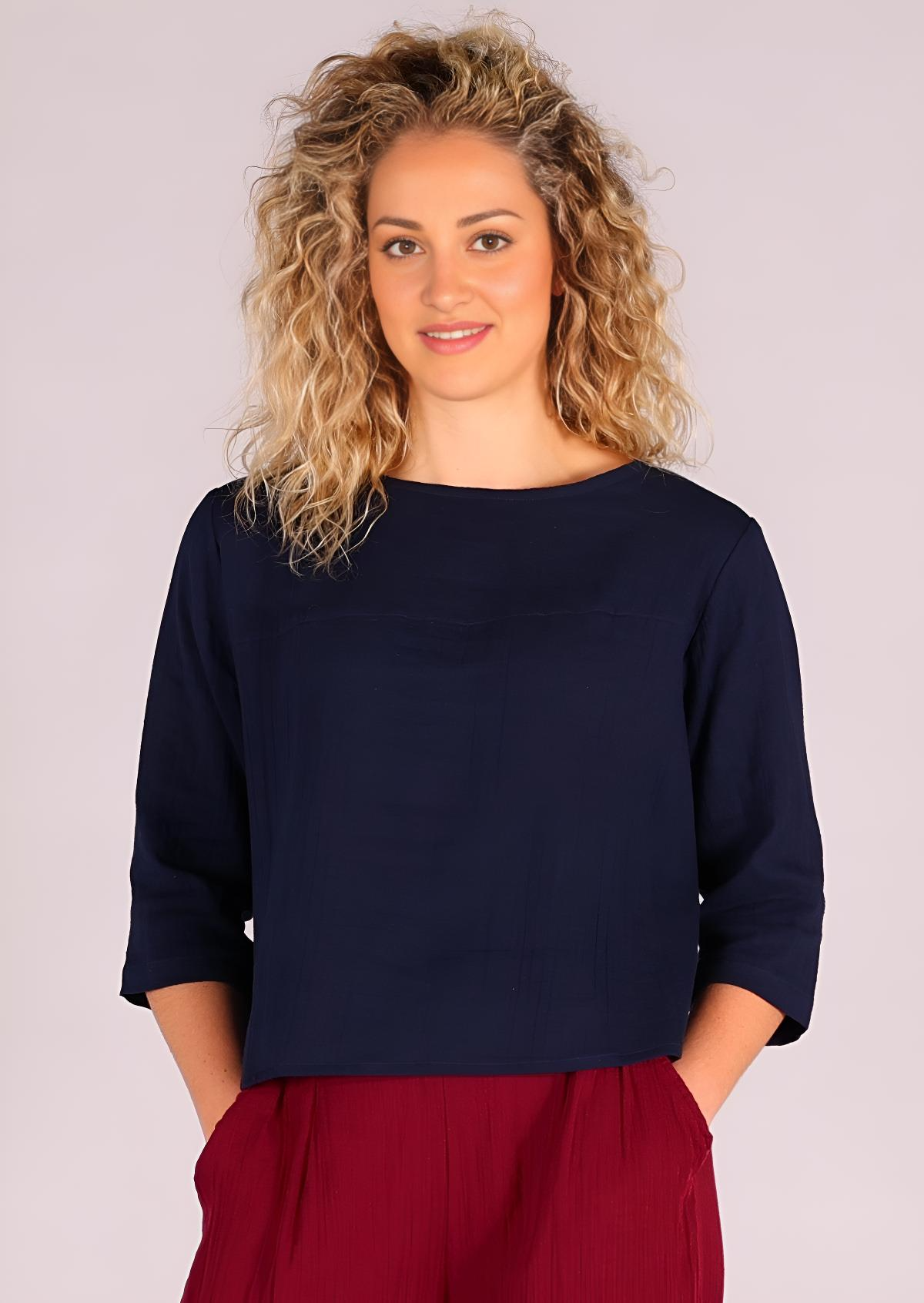 Demi Top Navy