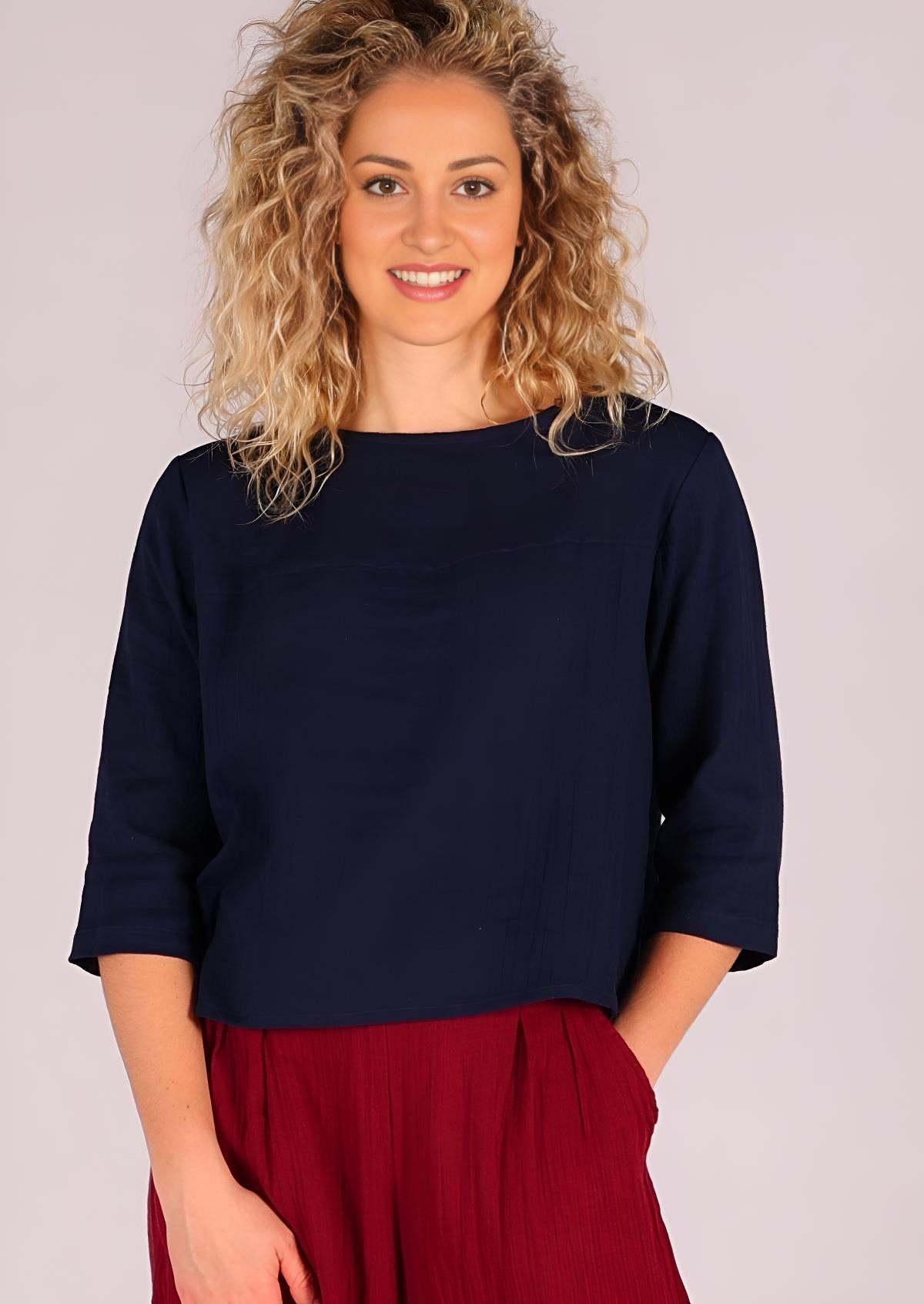 Demi Top Navy