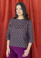 Demi Top Kumari Purple