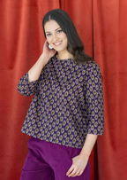 Demi Top Kumari Purple