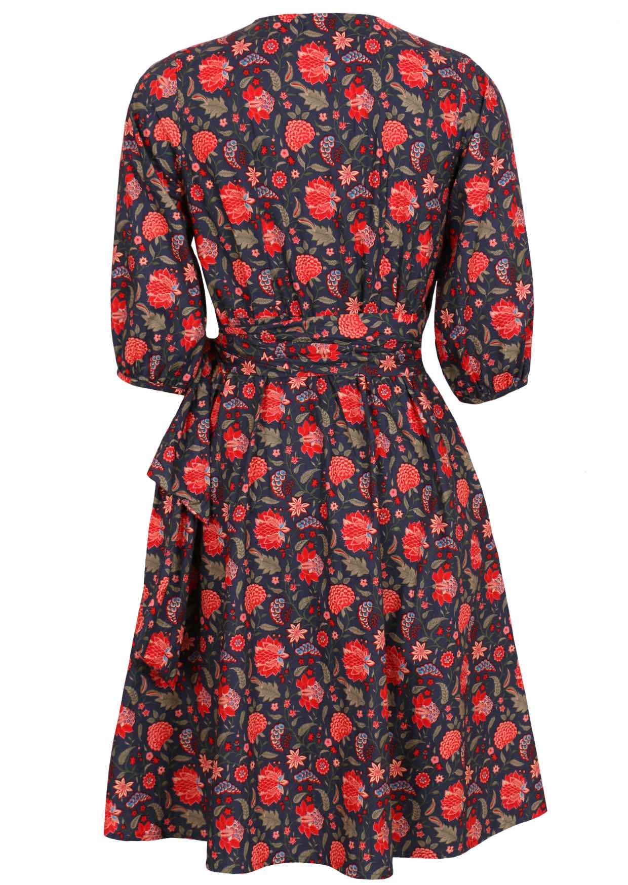 Ella Wrap Dress Kaveri