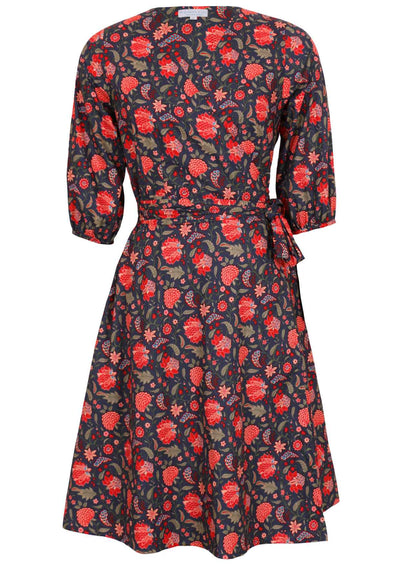 Ella Wrap Dress Kaveri