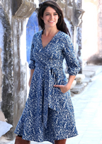 Ella Wrap Dress Nirvana