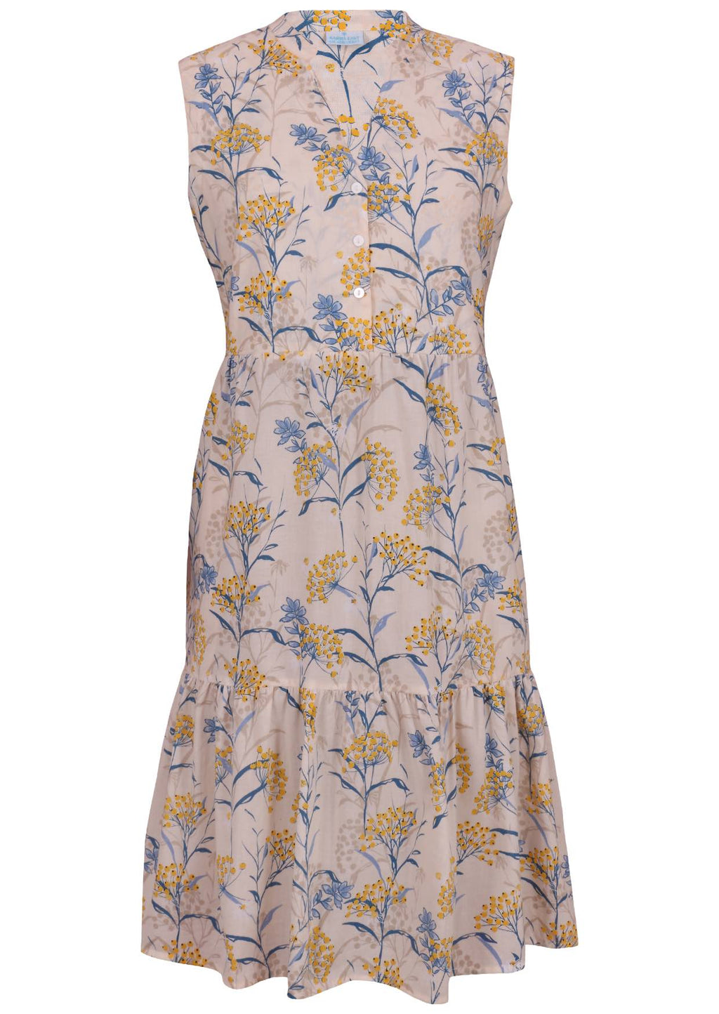 Ember Midi Dress Blue Acacia