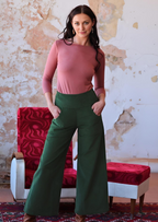 Esta Corduroy Pants Green