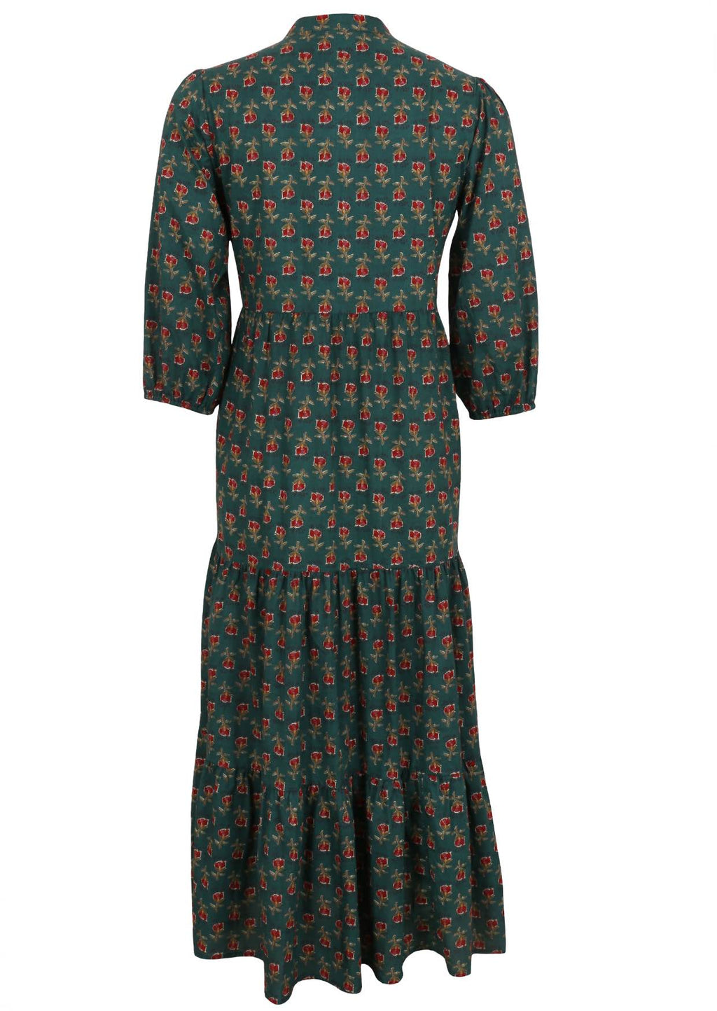 Tiered Maxi Dress Evergreen