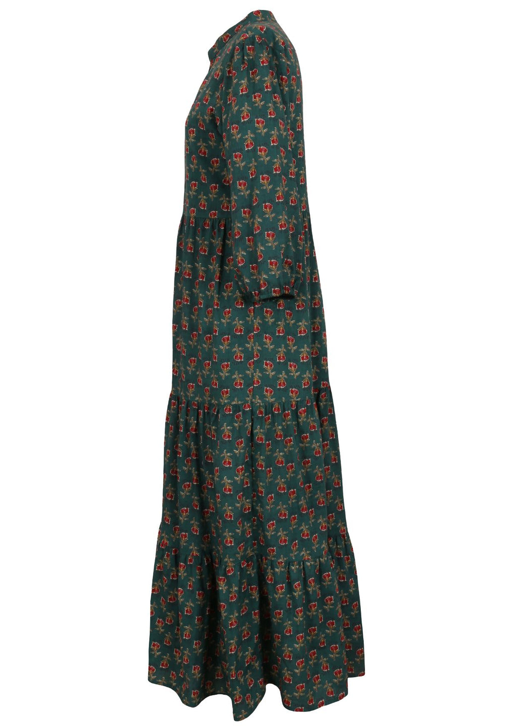 Tiered Maxi Dress Evergreen