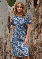 Frankie Dress Dahlia