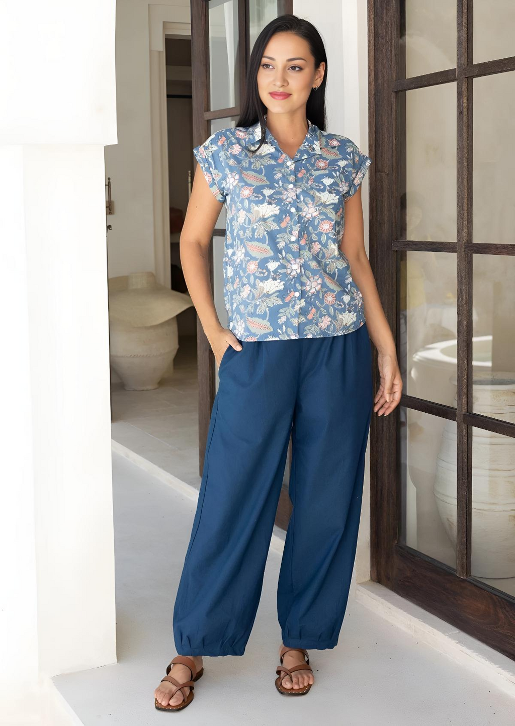 Greta Pants Navy