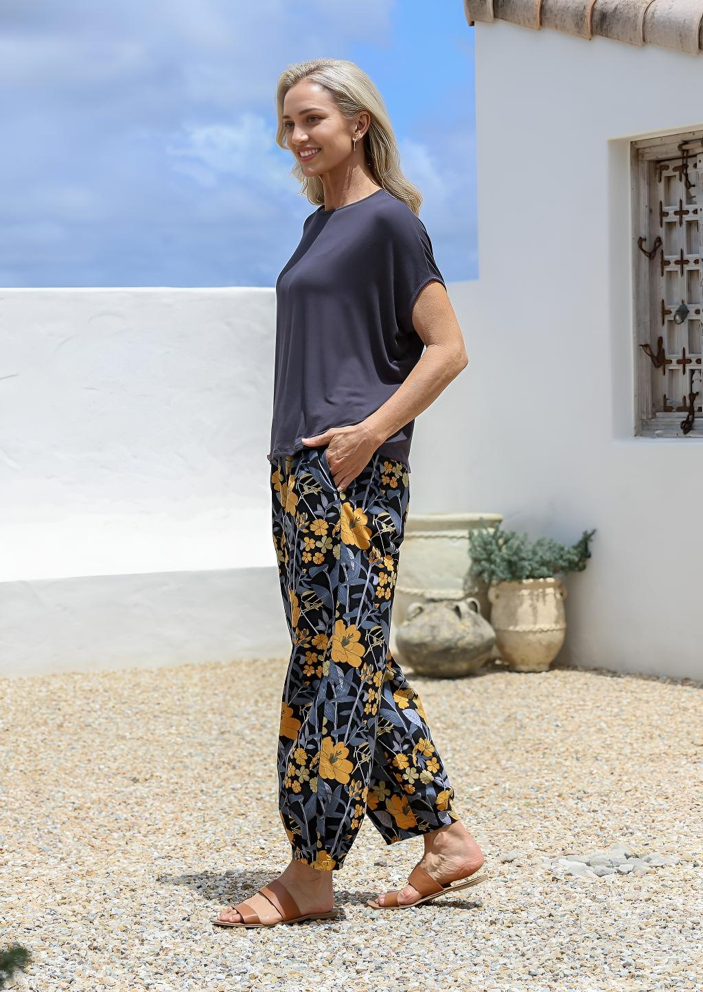 Greta Pants Night Shade
