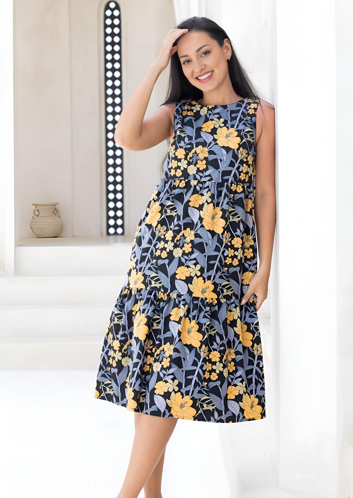 Harper Dress Night Shade