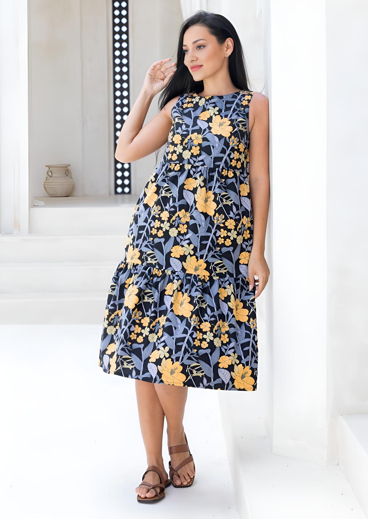 Harper Dress Night Shade