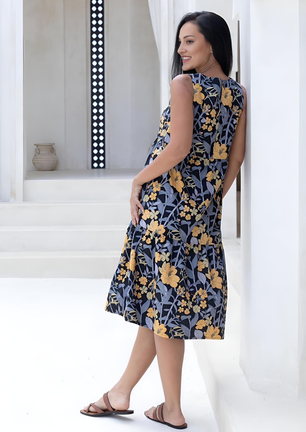 Harper Dress Night Shade