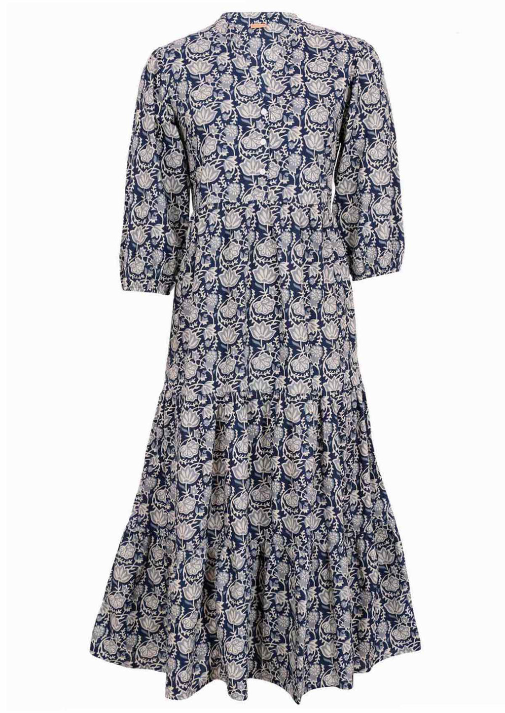 Mannequin front of dress. 